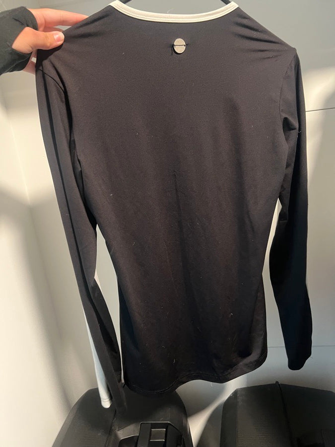 ASMAR EQUESTRIAN Asmar black/white long sleeve (2)