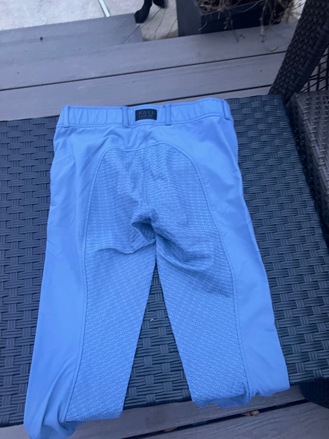 Blue full seat dover breeches