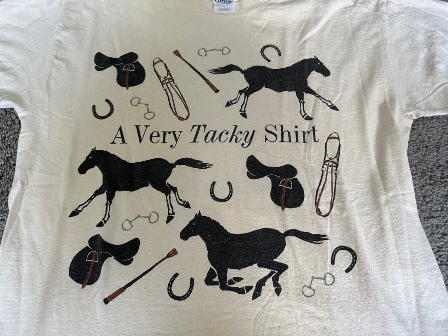 Other Large equestrian graphic tee (2)