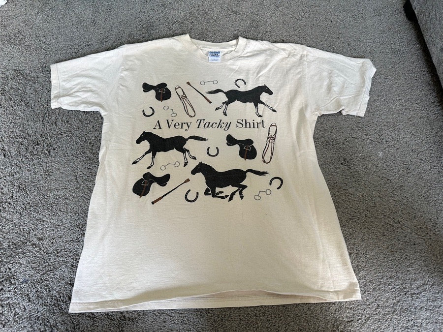 Other Large equestrian graphic tee