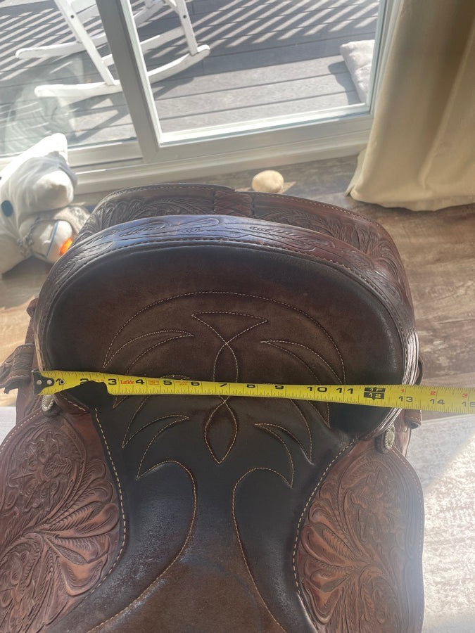 OZARK LEATHER 13” Ozark Leather Western All Around Saddle (4)