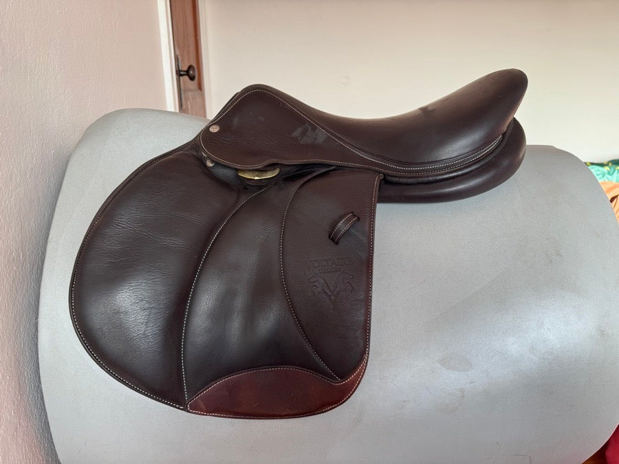 VOLTAIRE 18” 2021 Voltaire Palm Beach PRO Saddle - 3A - Full Buffalo