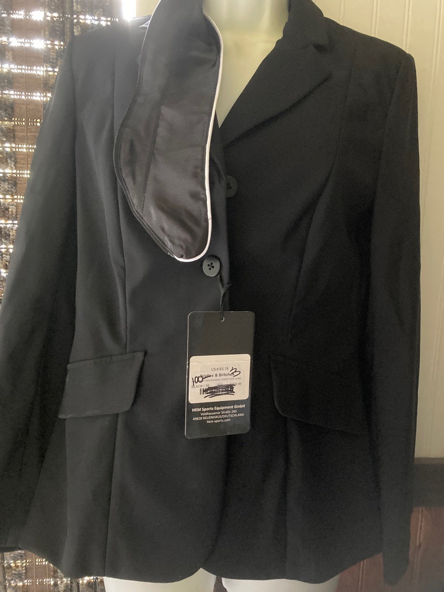 HKM HKM Black show jacket NWT SZ 8 (2)