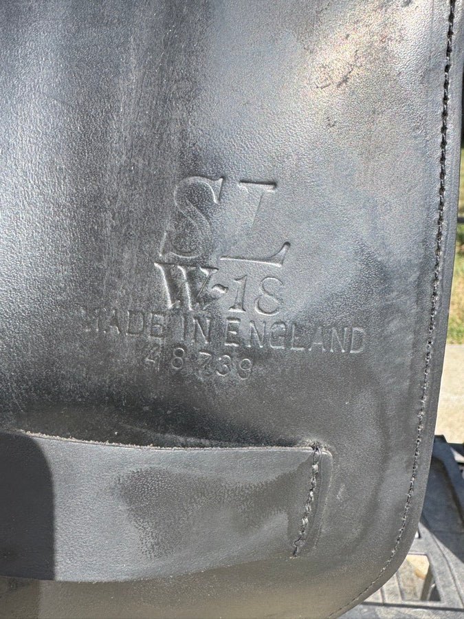 ALBION Albion 18” SL dressage saddle, wide tree, beautiful condition (7)