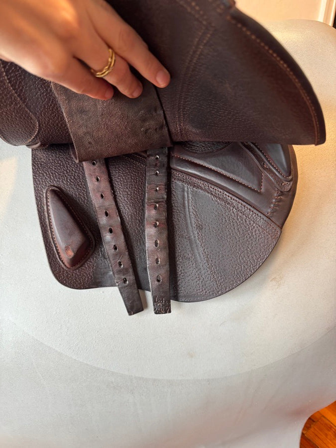 CWD 16” 2020 CWD SE10 Child / Pony Saddle - 2K Flaps - Full Buffalo (5)