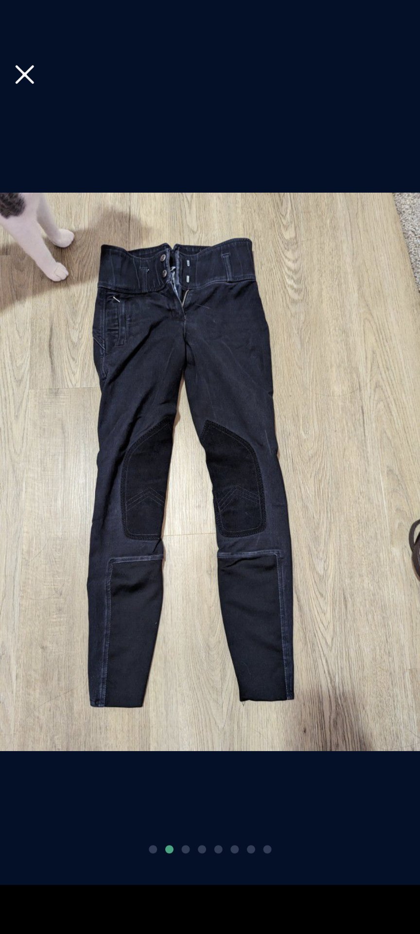 Horze Daniela Leather Knee-Patch Breech