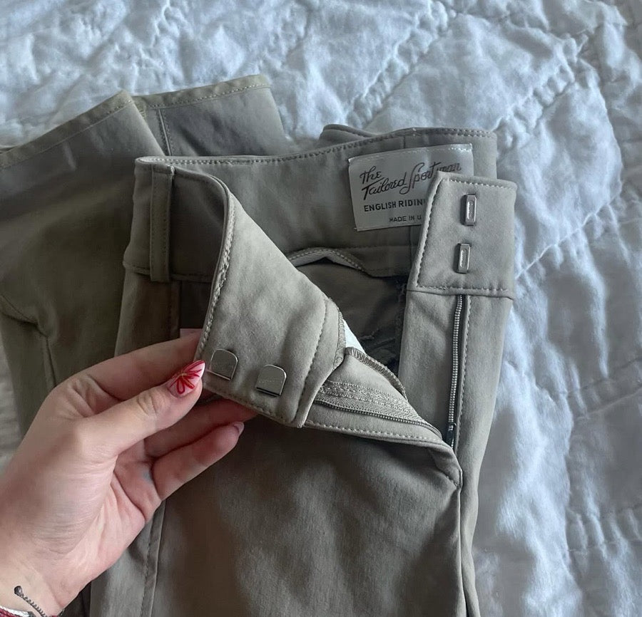Tailored Sportsman Tan Breeches 12R (a 22R equivalent)