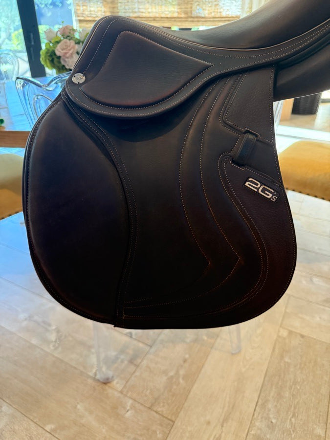 CWD 2021 CWD Mademoiselle 2Gs 17” Jumping Saddle-Medium Tree C2L Flaps Pro Panels (4)