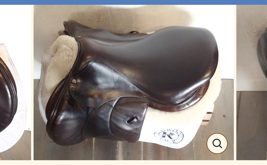 VOLTAIRE 2007 Voltaire Jump Saddle – 17.25”, 2L Flap, Medium Tree – Beautiful Condition (5)