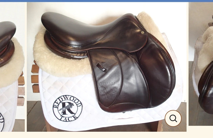 VOLTAIRE 2007 Voltaire Jump Saddle – 17.25”, 2L Flap, Medium Tree – Beautiful Condition (4)