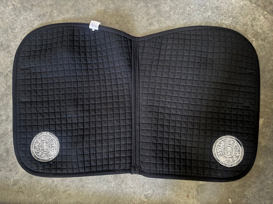 BUTET Butet The Jumping Saddle Pad Black, Horse Size Black (5)