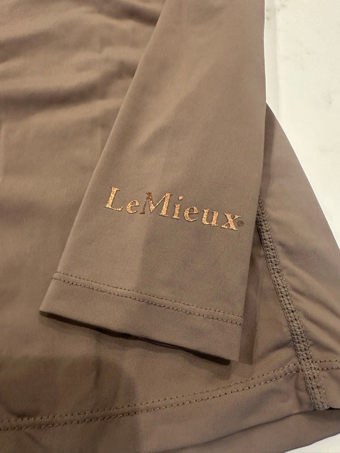 LEMIEUX Le Mieux Equestrian / Horseback Riding Long Sleeve Shirt XS (Color: Truffle)) (2)