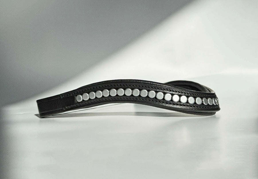 OTHER Silver Beaded Browband