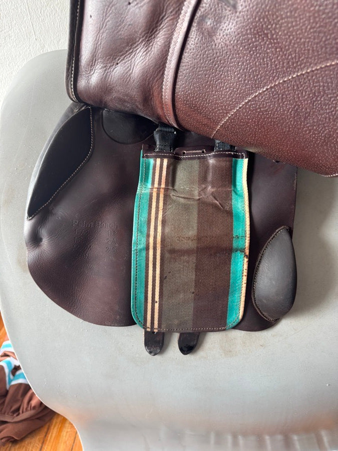 VOLTAIRE 16.5” Voltaire Palm Beach Saddle - 2A - Full Buffalo (6)