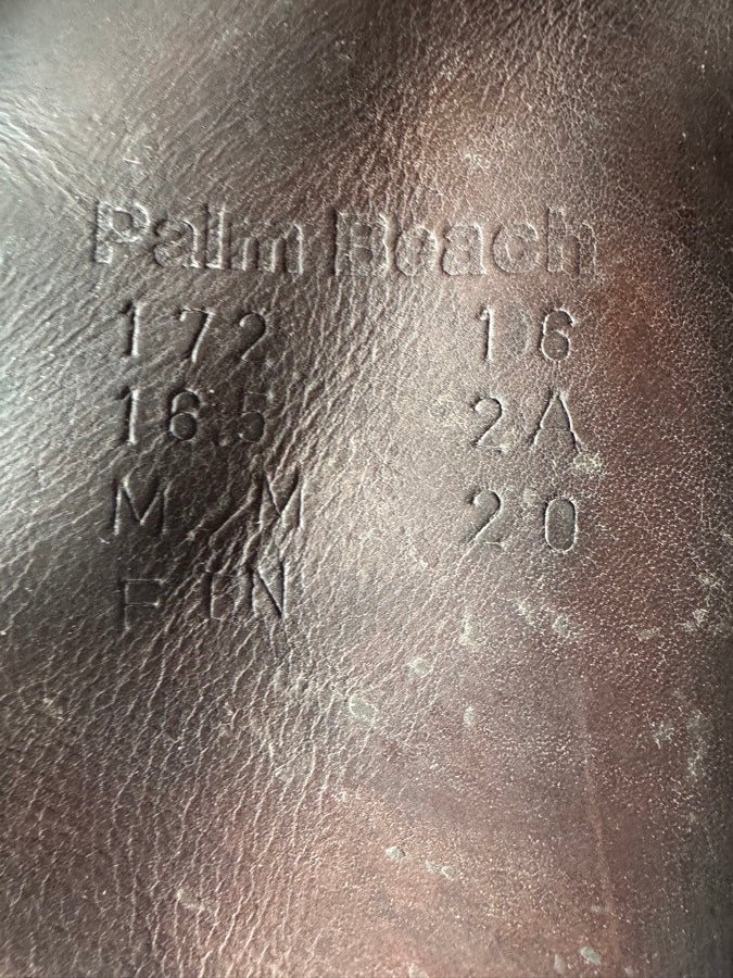 VOLTAIRE 16.5” Voltaire Palm Beach Saddle - 2A - Full Buffalo (7)