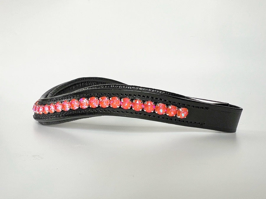 Other Peach Crystal Browband
