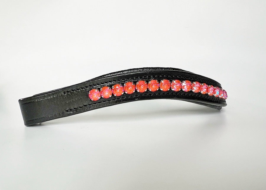 Other Peach Crystal Browband (2)