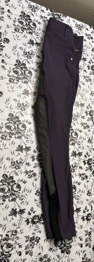 S KERRITS FULL SEAT CROSSOVER Breeches in Plum