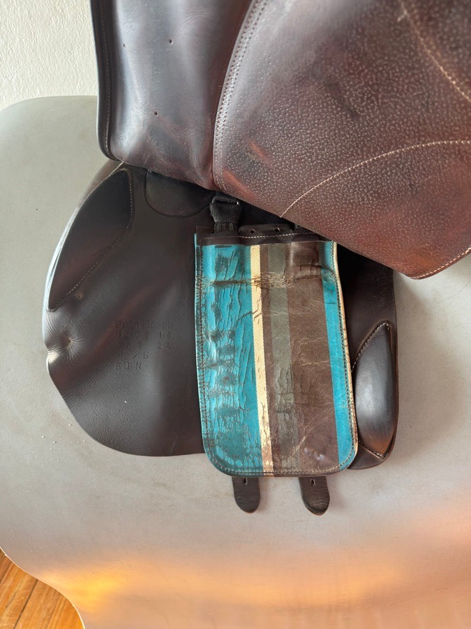 VOLTAIRE 17.5” Voltaire Palm Beach PRO Saddle - 2A - 2016 - Full Buffalo (3)