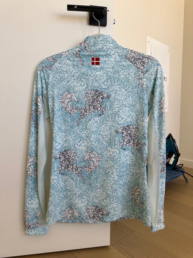 KASTEL DENMARK Lasted long sleeve 1/4zip shirt (2)