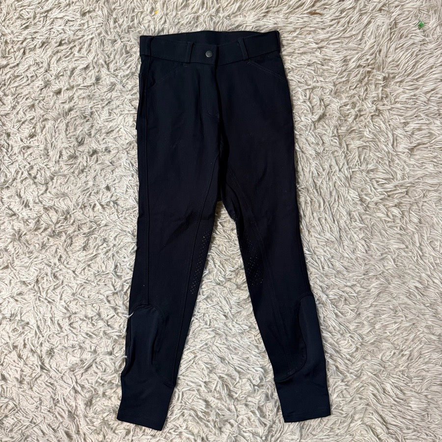 Girl’s Size 14 Navy Knee Patch Horseback Riding Breeches