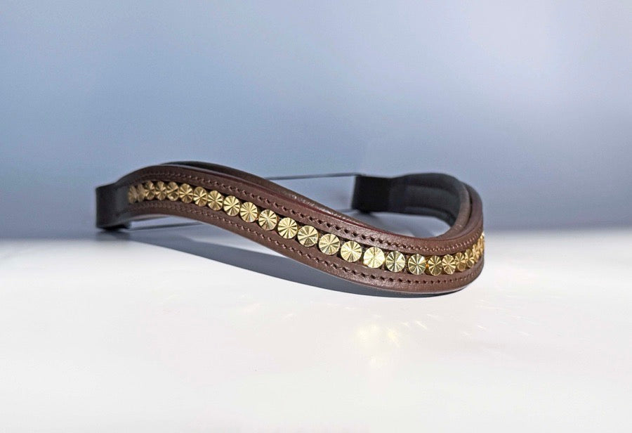 OTHER Gold Starburst Browband (5)