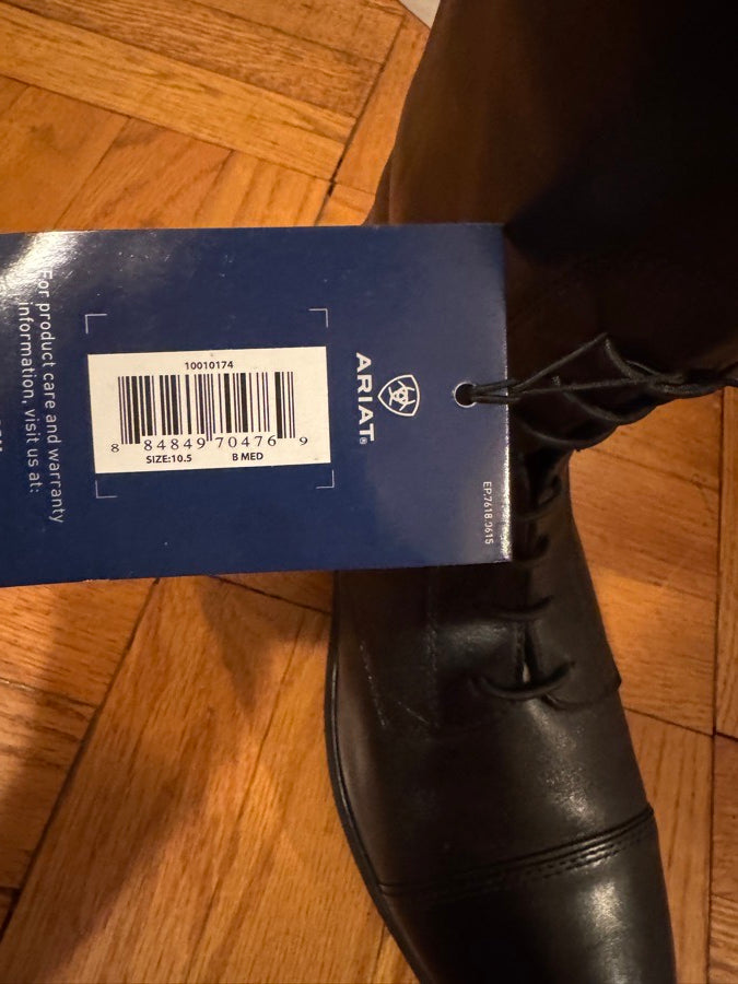 ARIAT BNWT Ariat Heritage Contour FieldZip Tall Boots (8)