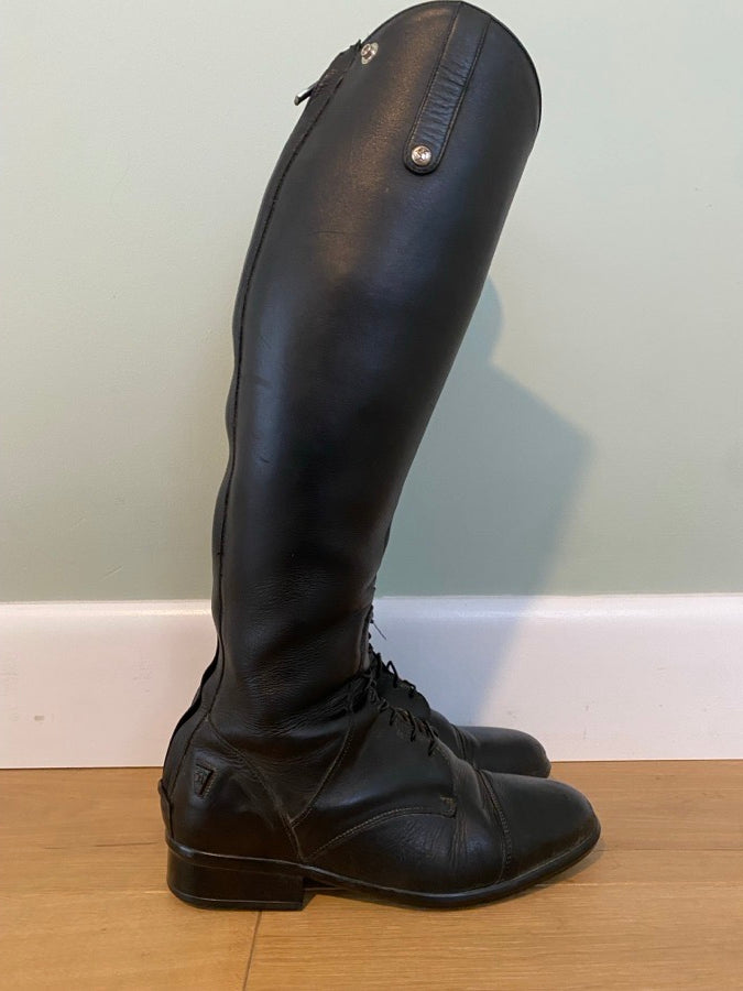 SERGIO GRASSO Sergio Grasso Tall Riding Boots –US 8.5 – Extra Tall, Zip, Excellent Condition (3)