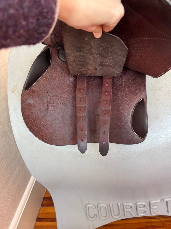 VOLTAIRE 18.5” 2021 Voltaire Palm Beach Saddle - 3AR - Full Buffalo - MINT! (5)