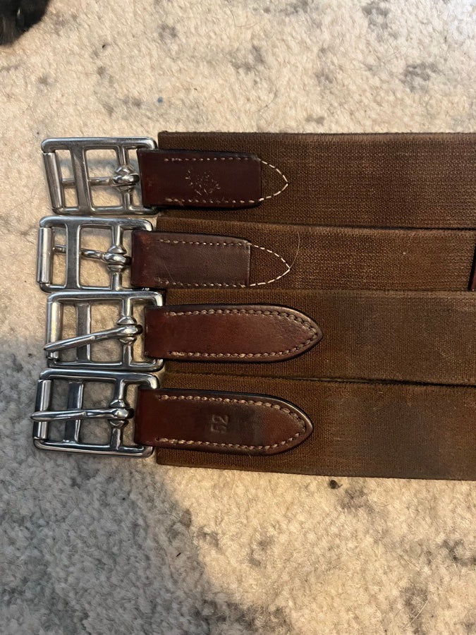 SHOWMAN 52” Showman’s Leather Girth (2)