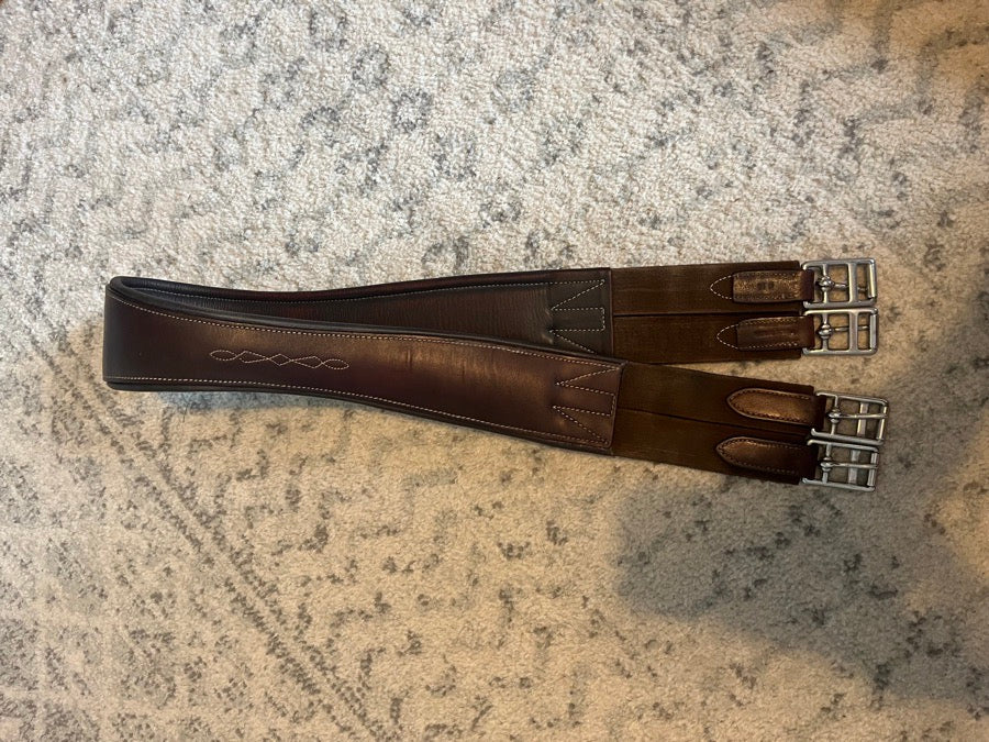 SHOWMAN 52” Showman’s Leather Girth