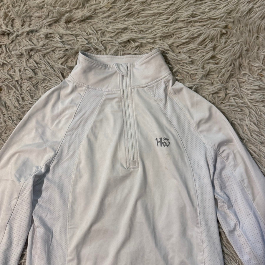 HORSEWARE IRELAND Women’s XS White Horseware Long Sleeve Horseback Riding Sunshirt (2)