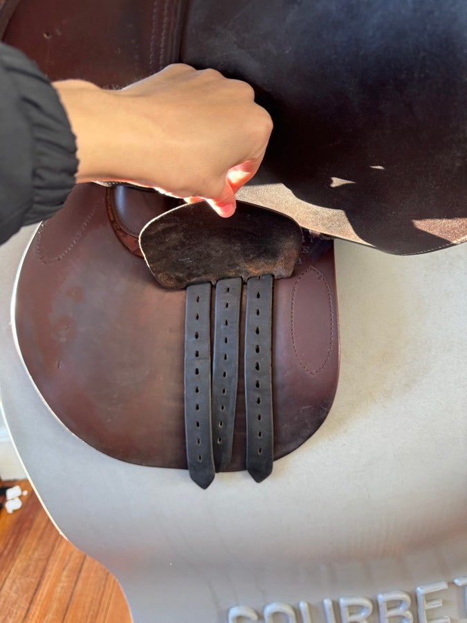 TAD COFFIN 17.5” 2012 Tad Coffin TC2 Performance Saddle - SmartRide Tech! (5)