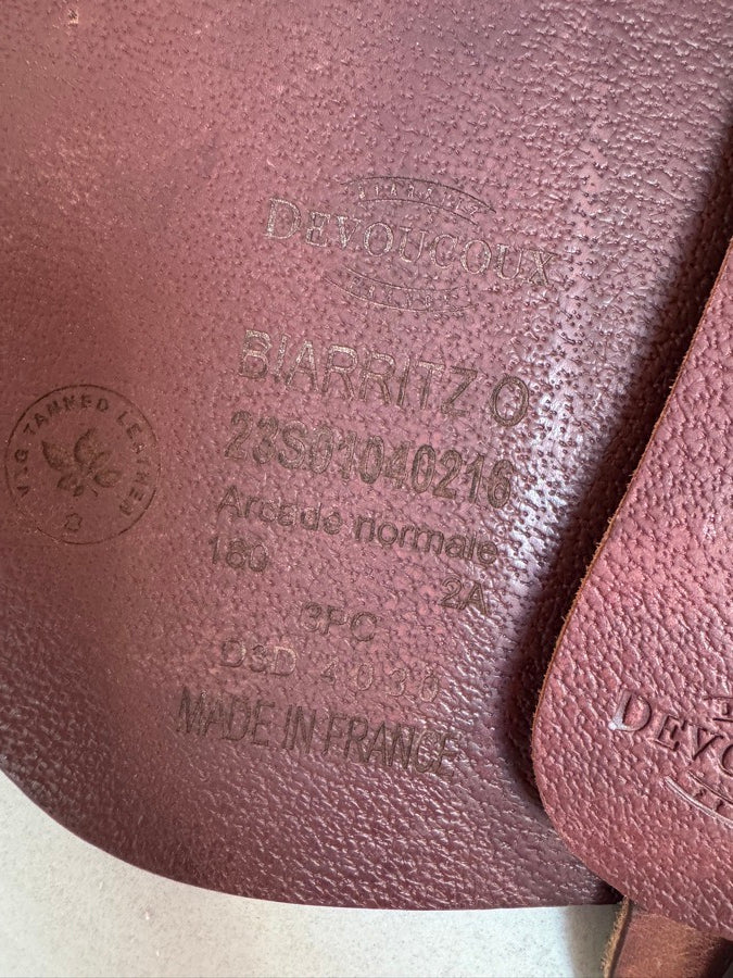 DEVOUCOUX 18” 2023 Devoucoux Biarritz O Saddle - 2A - Full Buffalo - LIKE NEW! (6)