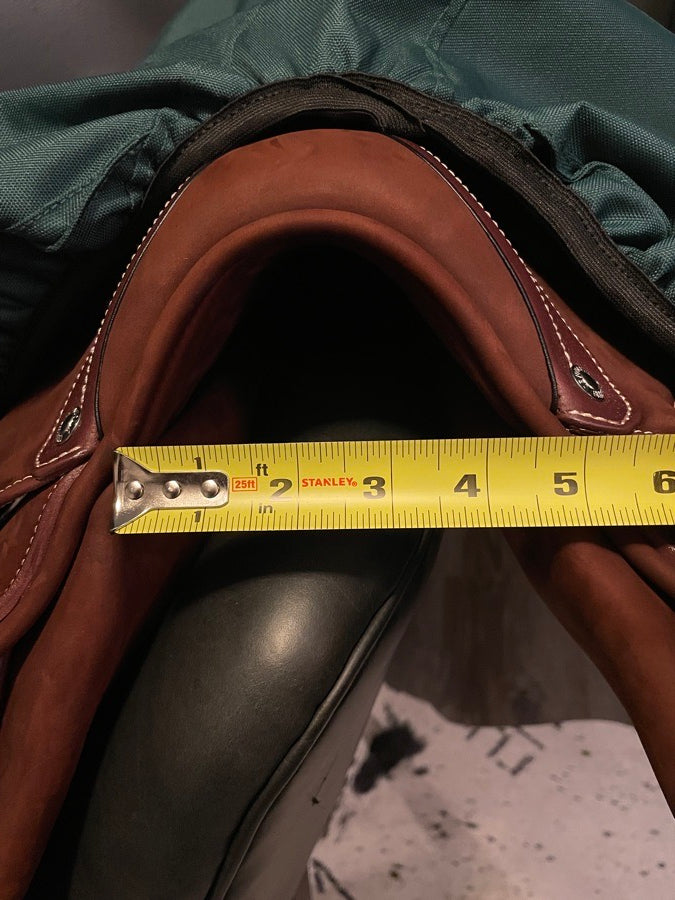 DEVOUCOUX BRAND NEW Devoucoux Biarritz LAB Saddle 17.5” Full Buffalo (8)