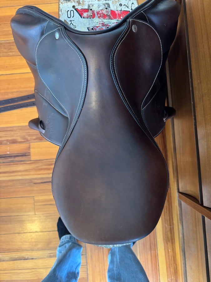 VOLTAIRE 17” 2021 Voltaire Essential Monoflap XC Saddle - Adjustable Gullet! (3)