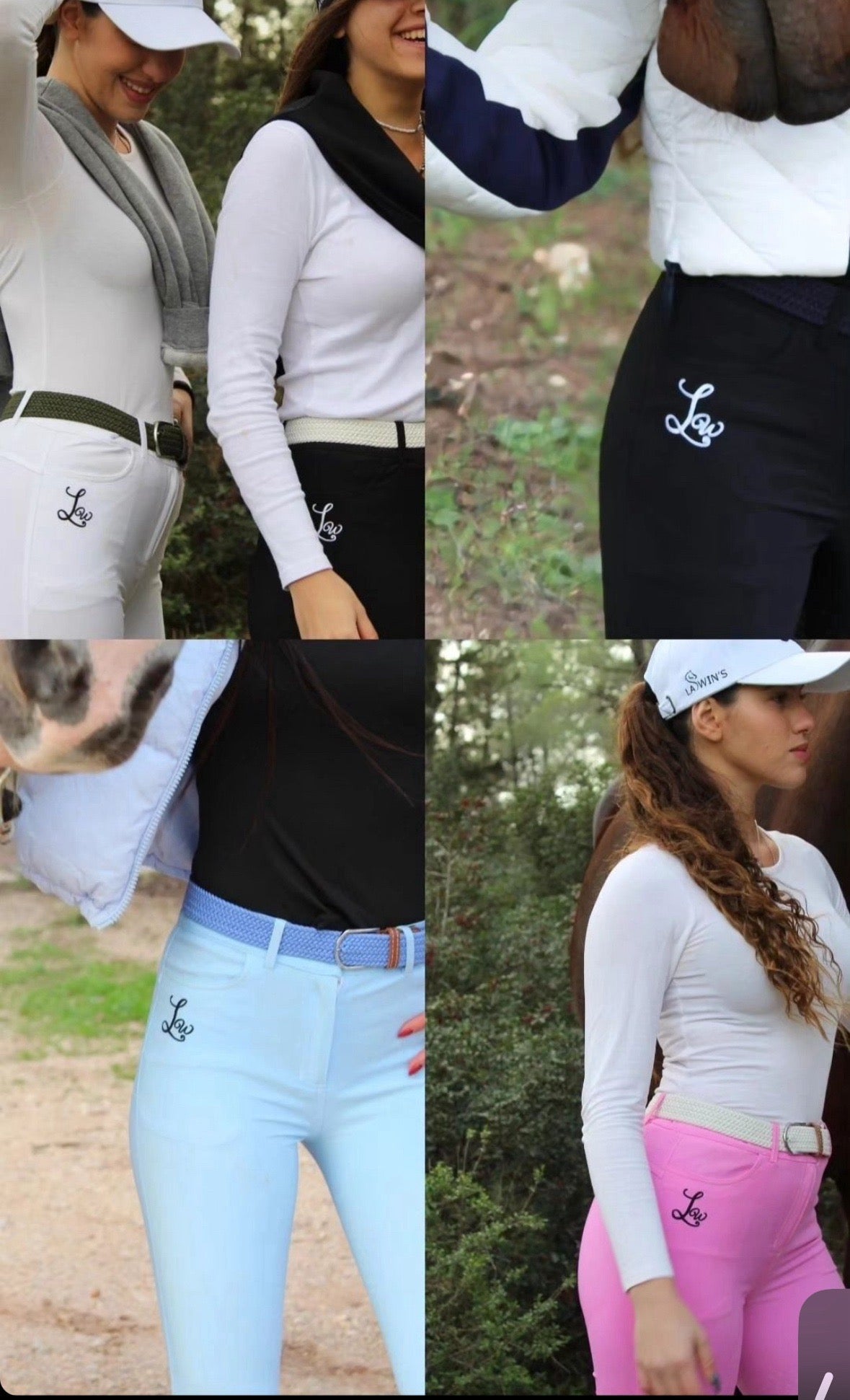 LA Wins Breeches - Black