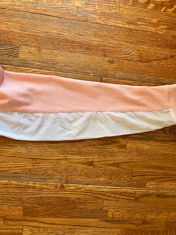Kids Beige Baleif breeches + Kids pink Tuffrider shirt