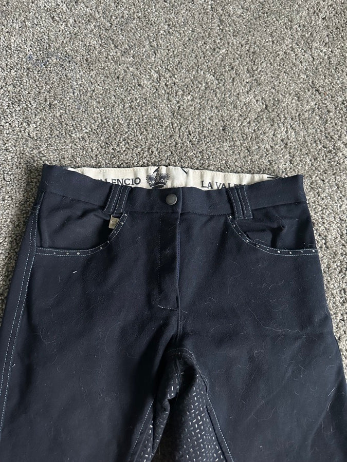 24R la valencio silicone full seat breeches