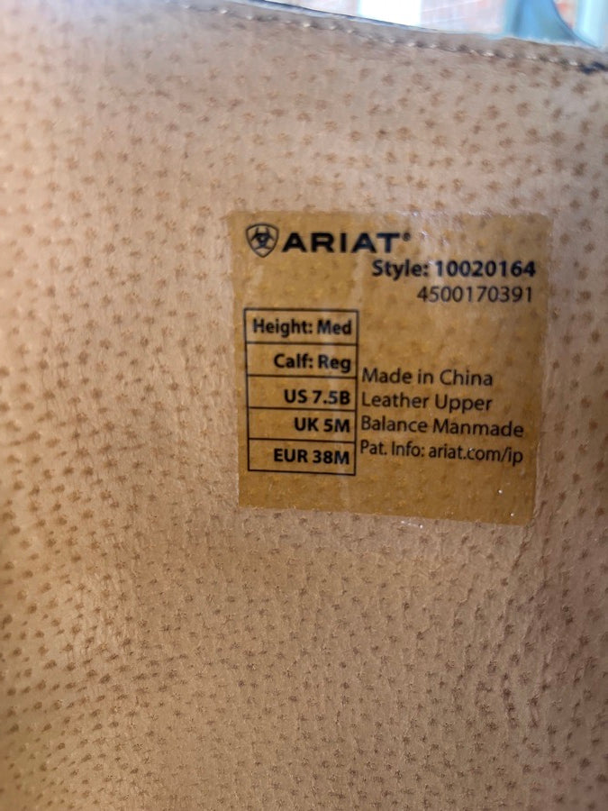 ARIAT Ariat Heritage Contour Field Boot 7.5 (6)