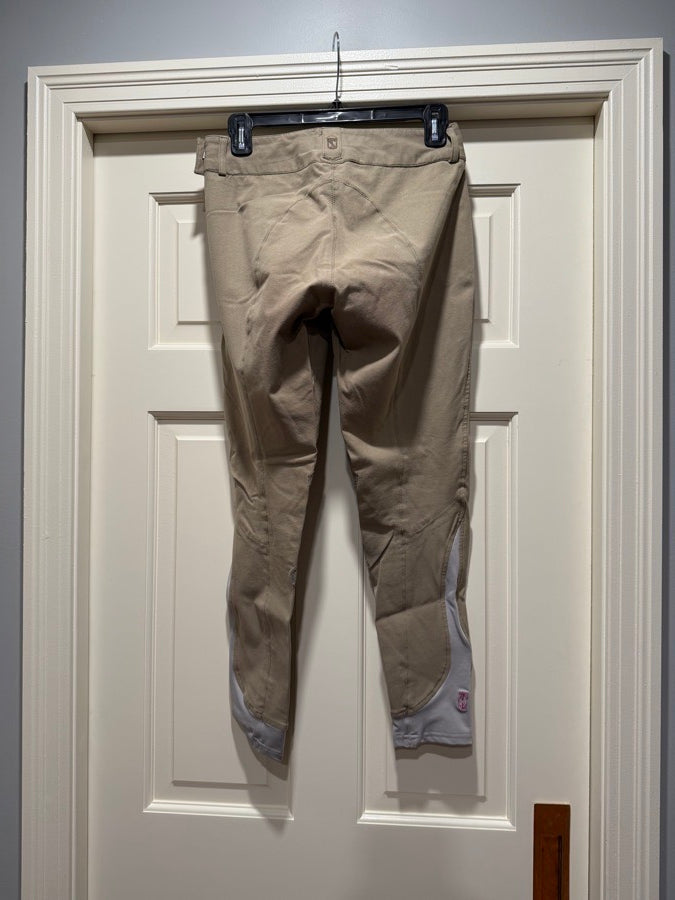 Treated Symphony Beige Breeches 26R