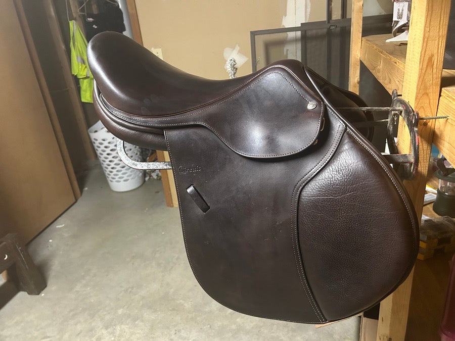 CIRCUIT dover circuit Premier Special EQ Saddle English FF 17" medium (8)