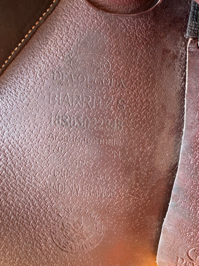 DEVOUCOUX 17” 2018 Devoucoux Biarritz S Saddle - 2N - Full Buffalo (3)