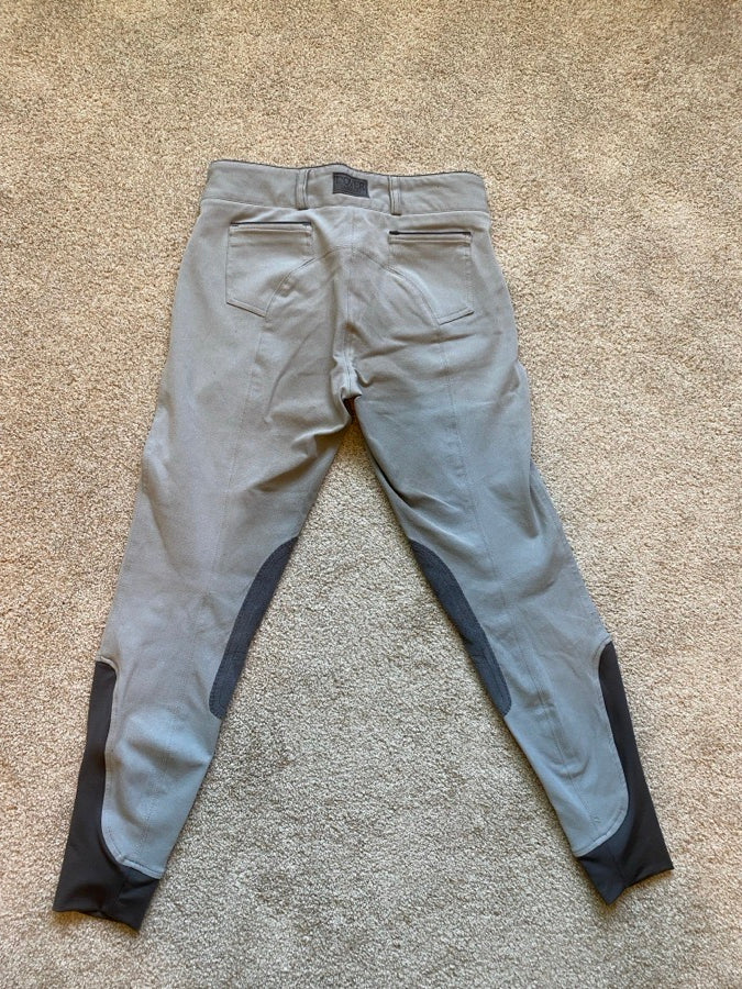 Dover Wellesley grey breeches