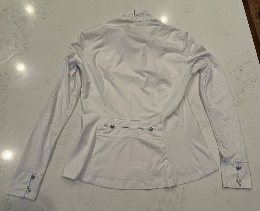 Other Chestnut Bay Equestrian / Horseback Riding White Show Shirt (XS) (2)