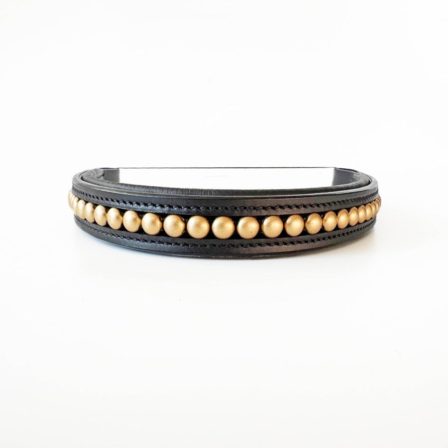 OTHER Gold Beaded Browband (2)