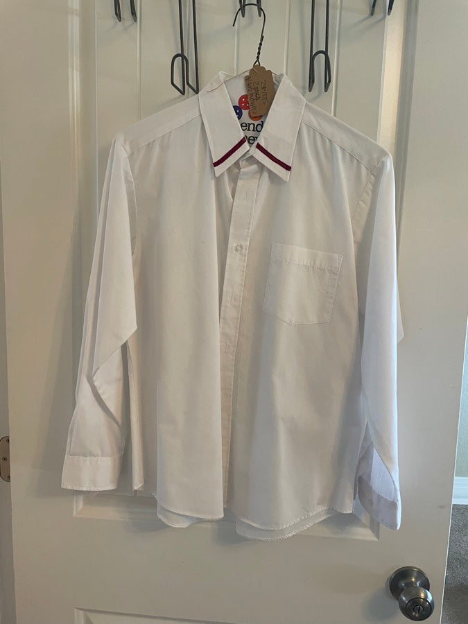 OTHER Grey and Red Pin Stripe Women’s Saddle Seat Suit (3)