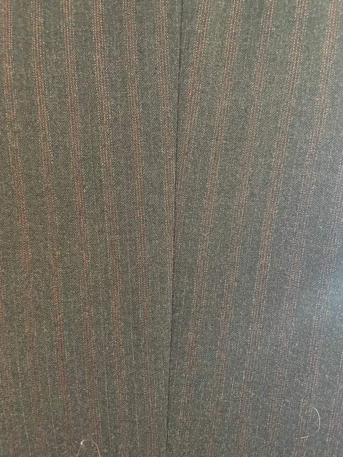 OTHER Grey and Red Pin Stripe Women’s Saddle Seat Suit (5)