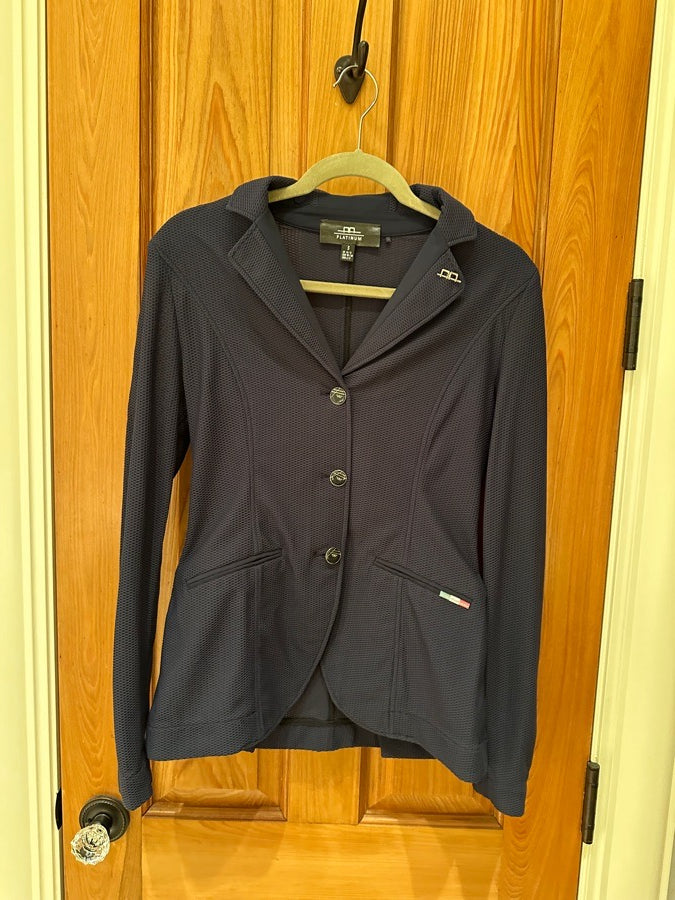 ALESSANDRO ALBANESE Alessandro Albanese Ladies Navy Show Jacket