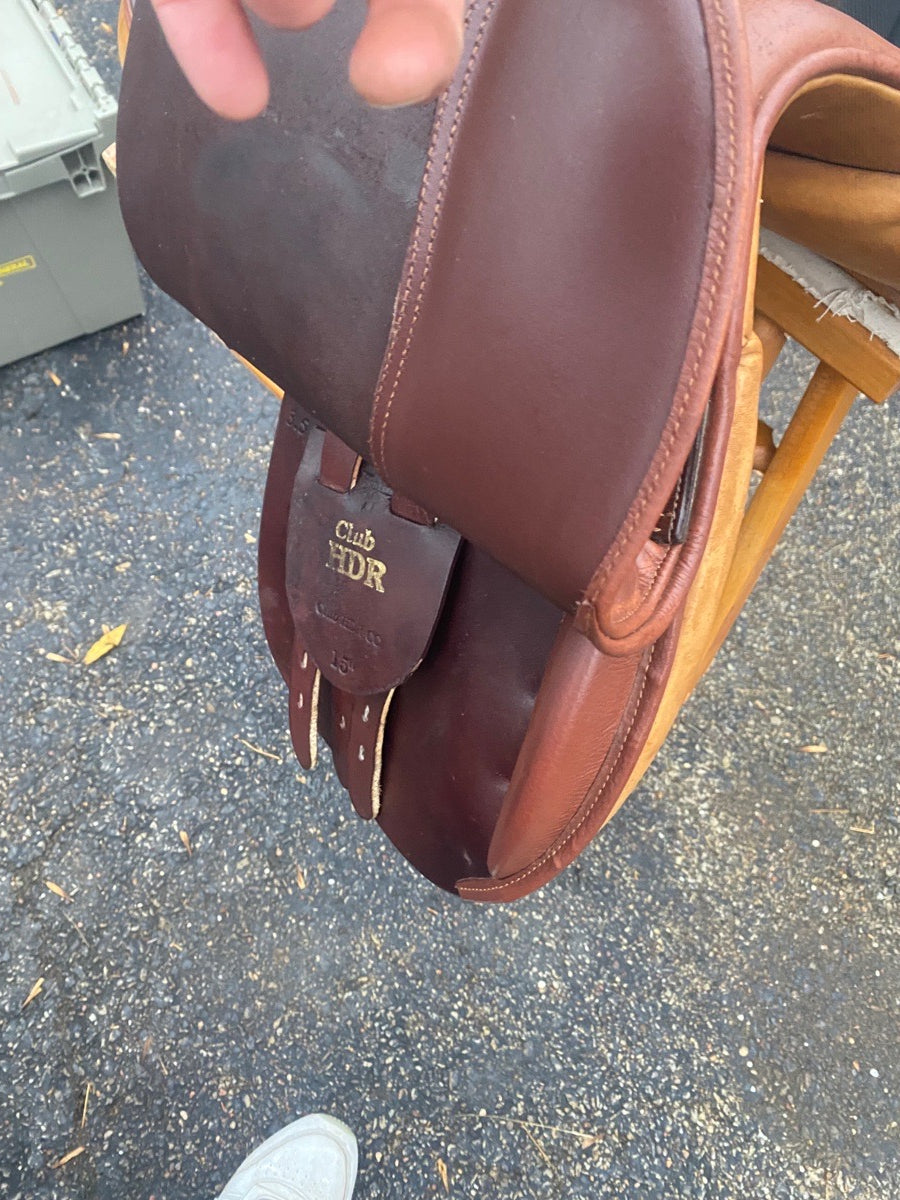 HDR - HENRI DE RIVEL 15” Hunters Saddle (HDR) Youth. In Great condition. (3)
